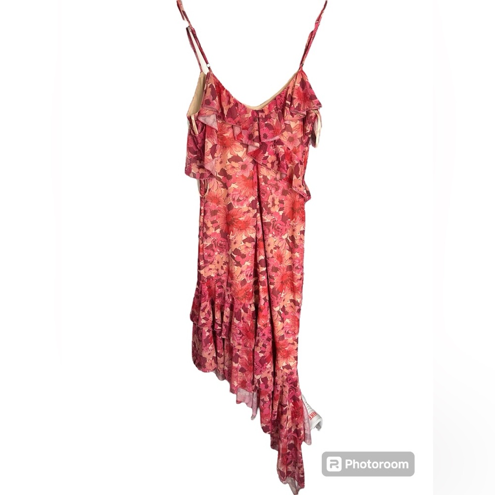 Mixed threads dress